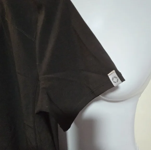 INFINITY Black Womens Scrub Shirt - Picture 3 of 6